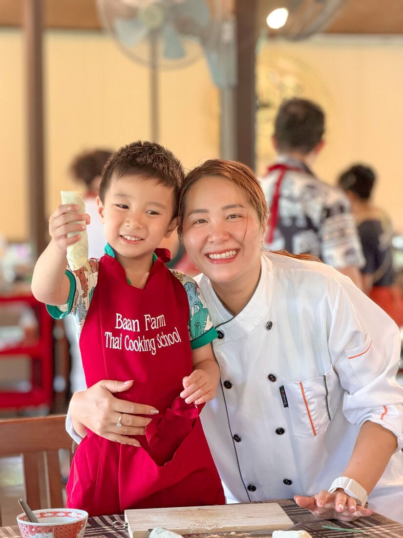 Kru Ploy at Baan Farm Thai Cooking School
